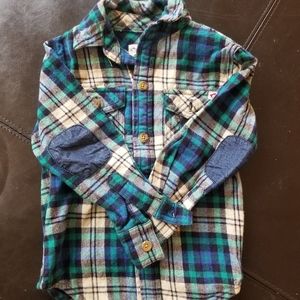 Boy flannel top